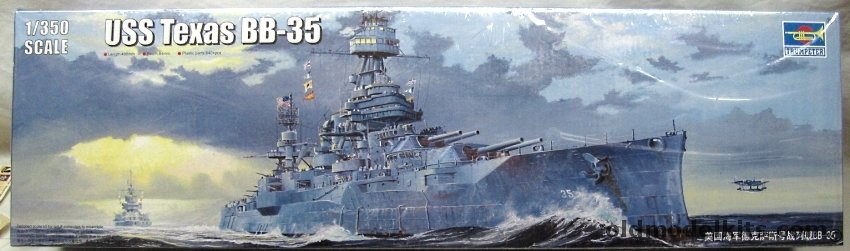 Trumpeter 1/350 USS Texas BB35 Battleship, 05340 plastic model kit